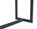 83" Charcoal Aluminum Outdoor Dining Table