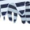 11' Navy And White Stripe Octagonal Tilt Market Patio Umbrella