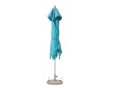 8' Aqua Polyester Square Market Patio Umbrella