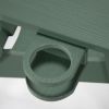 35" Green Heavy Duty Plastic Adirondack Chair