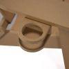35" Orange Heavy Duty Plastic Adirondack Chair