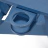 35" Blue Heavy Duty Plastic Adirondack Chair
