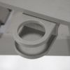 35" Light Gray Heavy Duty Plastic Adirondack Chair