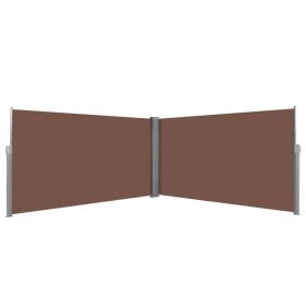 Retractable Side Awning 63"x236.2" Brown