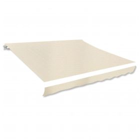 Awning Top Canvas Cream 9' 10"x8' 2" (Frame Not Included)