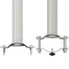 Patio Retractable Side Awning 31.5"x118.1" Black