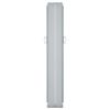 Patio Retractable Double Side Awning 66.9"x236.2" Cream