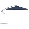 Cantilever Umbrella 137.8" Blue