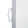 Patio Retractable Double Side Awning 66.9"x236.2" Cream