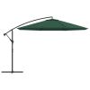 Cantilever Umbrella 137.8" Green