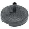 Umbrella Base Sand/Water Filled 5.3 gal Anthracite Plastic Rattan