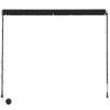 Retractable Awning with LED 118.1"x59.1" Anthracite