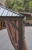 12*12FT patio gazebo with steel canopy; Outdoor Permanent Hardtop Gazebo Canopy for Patio;  Garden;  Backyard