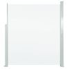 Patio Terrace Side Awning 63"x118" Cream Color