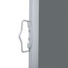 Patio Retractable Double Side Awning 66.9"x236.2" Anthracite