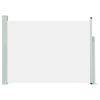 Patio Retractable Side Awning 39.4"x196.9" Cream