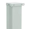 Patio Retractable Side Awning 39.4"x196.9" Brown