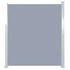 Retractable Side Awning 63"x196.9"Gray