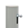 Patio Retractable Side Awning 23.6"x118.1" Gray