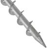 Parasol Stand 21.7" Galvanized Steel