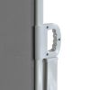 Retractable Side Awning 63"x236" Gray