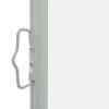 Patio Retractable Side Awning 31.5"x118.1" Cream