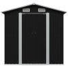 Garden Storage Shed Anthracite Steel 80.3"x52"x73.2"