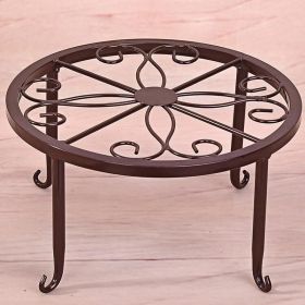 Heavy Duty 50lb Metal Potted Plant Stands (Color: black)