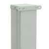 Patio Retractable Side Awning 39.4"x118.1" Cream