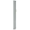 Patio Retractable Side Awning 39.4"x118.1" Brown