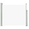Patio Retractable Side Awning 39.4"x118.1" Cream