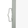 Patio Retractable Side Awning 39.4"x118.1" Cream